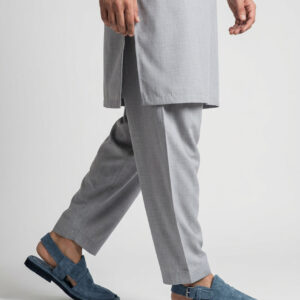 BLUE GREY SUEDE